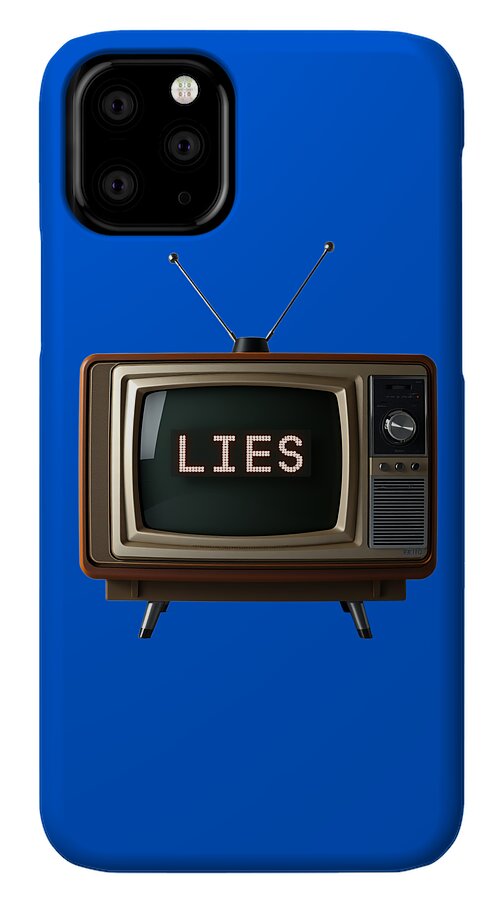 Television Lies - Phone Case