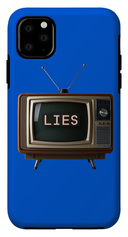Television Lies - Phone Case
