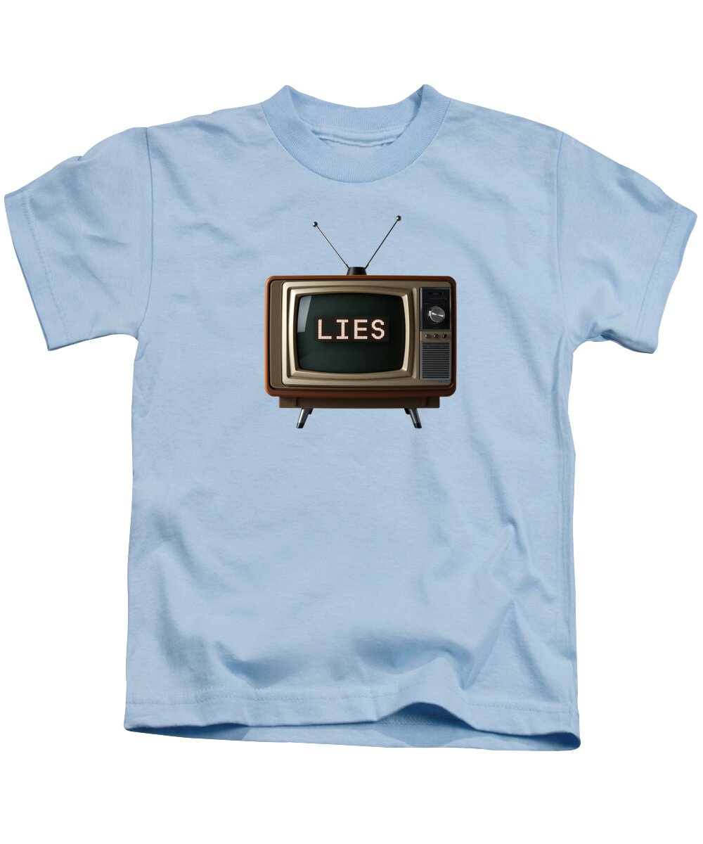 Television Lies - Kids T-Shirt