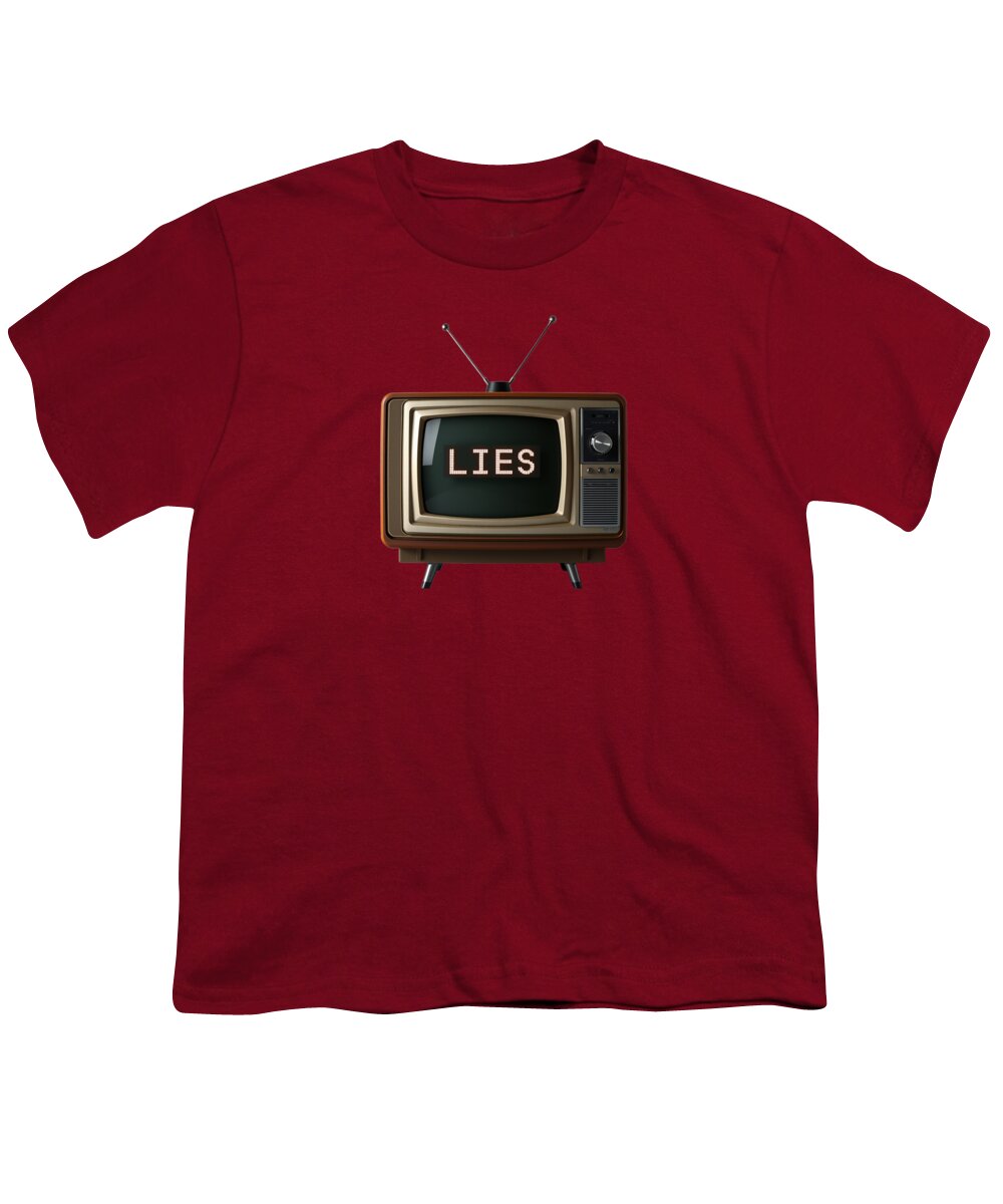 Television Lies - Youth T-Shirt