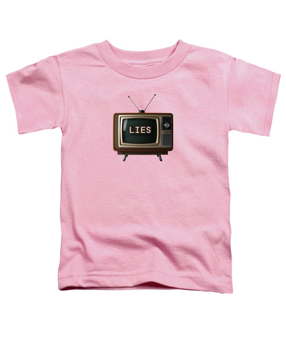 Television Lies - Toddler T-Shirt