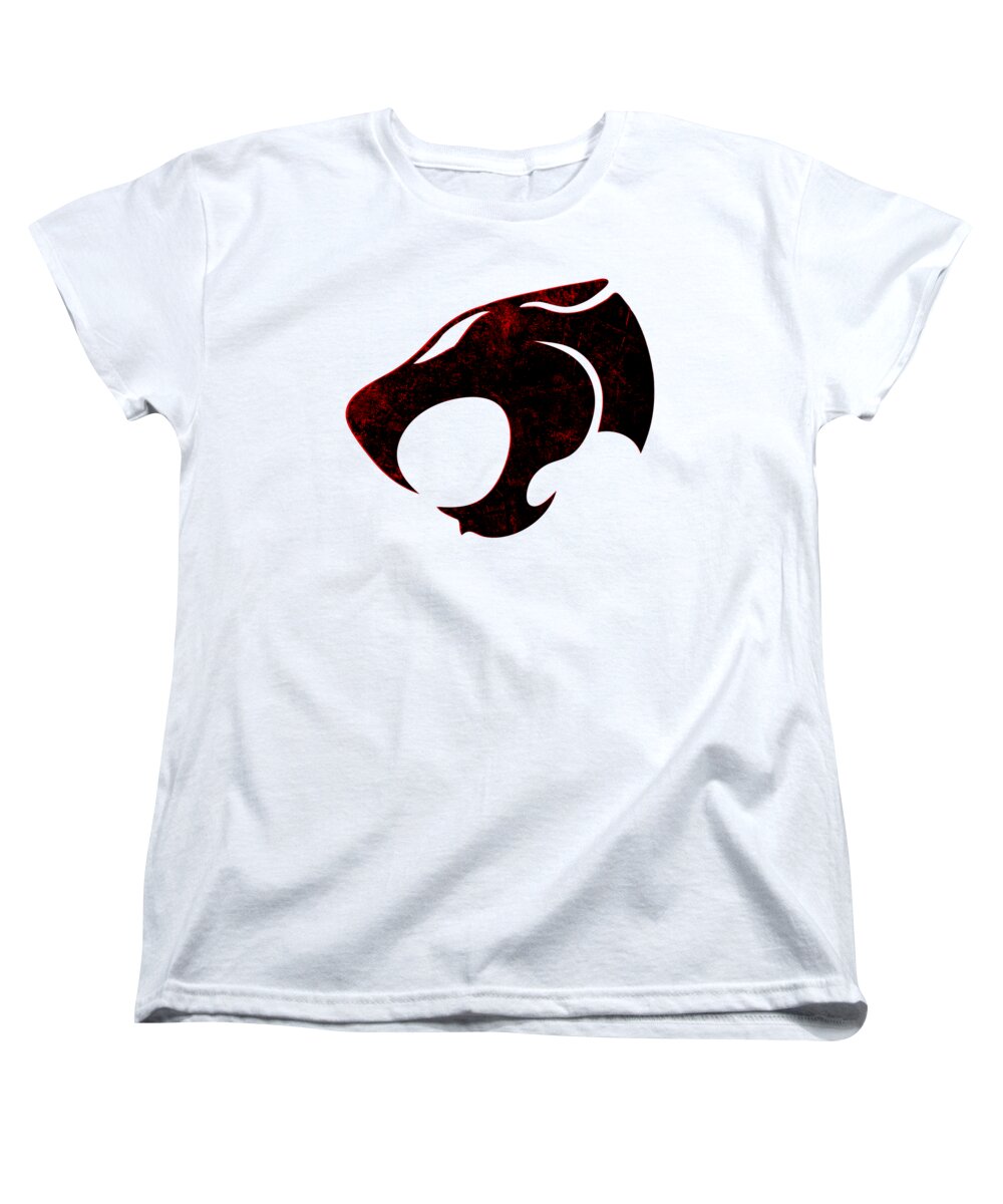Thundera Distressed Thundercats Sign - Women's T-Shirt (Standard Fit)