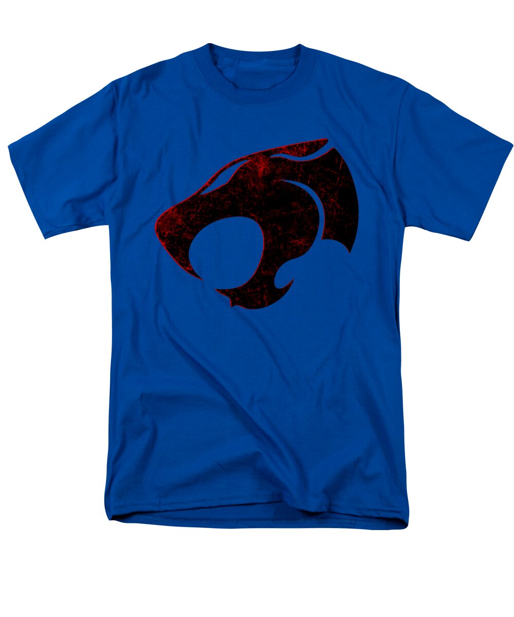 Thundera Distressed Thundercats Sign - Men's T-Shirt (Regular Fit)