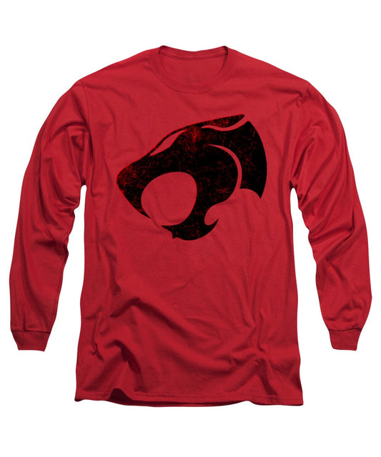 Thundera Distressed Thundercats Sign - Long Sleeve T-Shirt