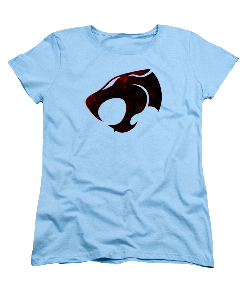 Thundera Distressed Thundercats Sign - Women's T-Shirt (Standard Fit)