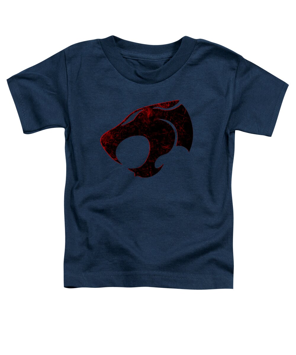 Thundera Distressed Thundercats Sign - Toddler T-Shirt