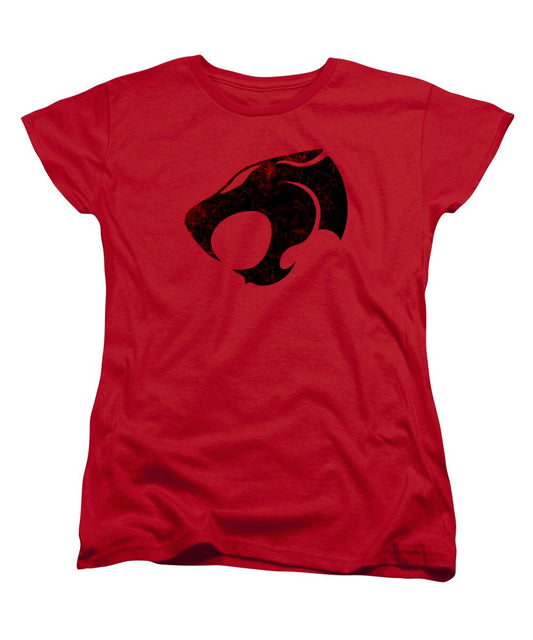 Thundera Distressed Thundercats Sign - Women's T-Shirt (Standard Fit)