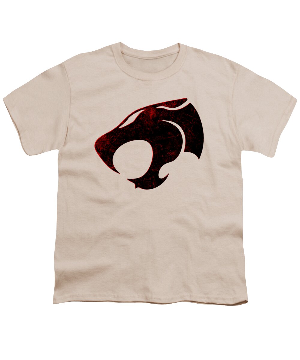 Thundera Distressed Thundercats Sign - Youth T-Shirt
