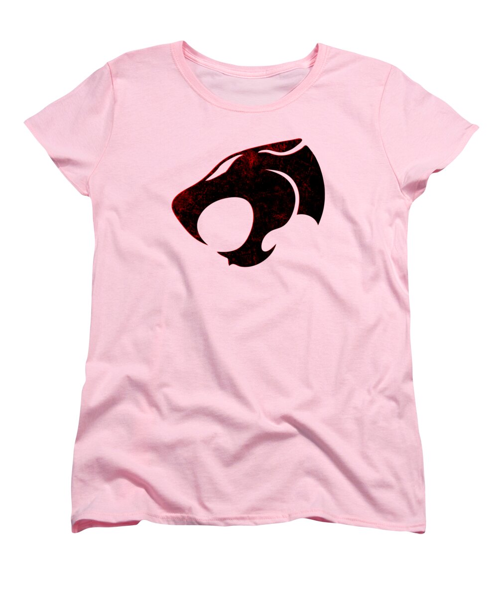 Thundera Distressed Thundercats Sign - Women's T-Shirt (Standard Fit)