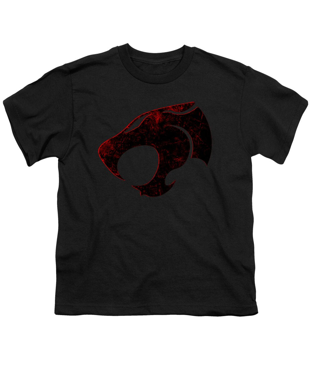 Thundera Distressed Thundercats Sign - Youth T-Shirt