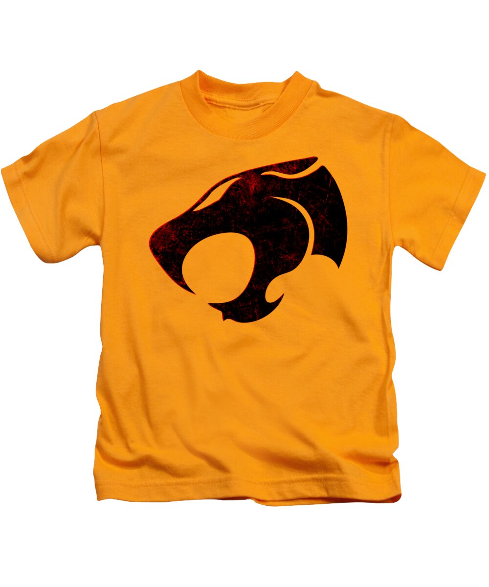 Thundera Distressed Thundercats Sign - Kids T-Shirt
