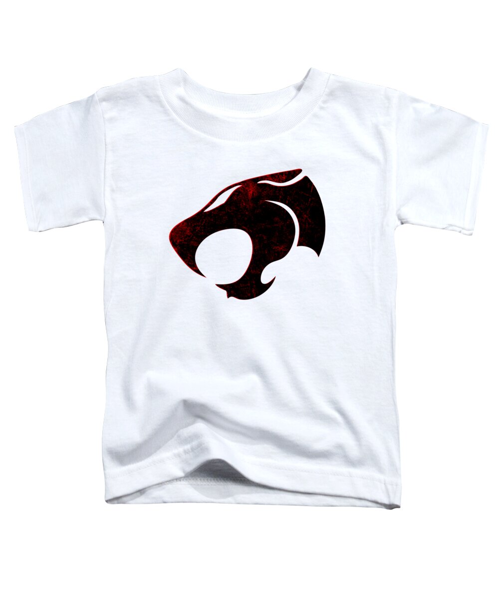 Thundera Distressed Thundercats Sign - Toddler T-Shirt