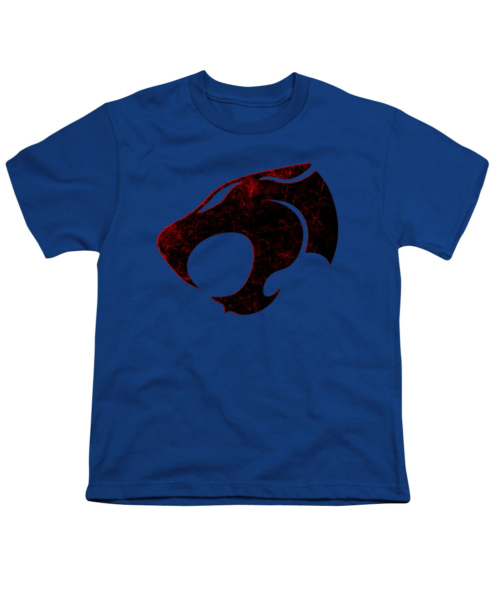 Thundera Distressed Thundercats Sign - Youth T-Shirt