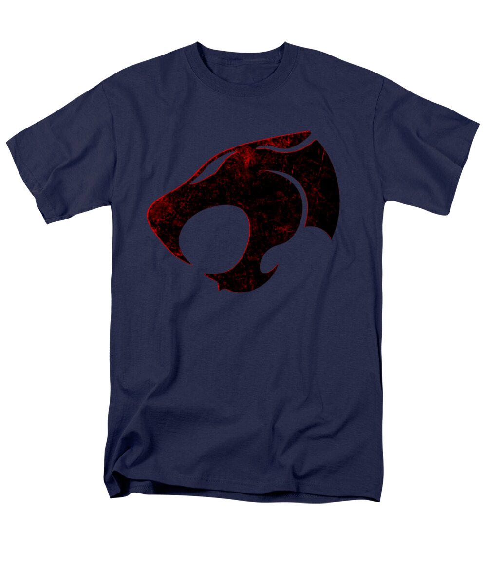 Thundera Distressed Thundercats Sign - Men's T-Shirt (Regular Fit)