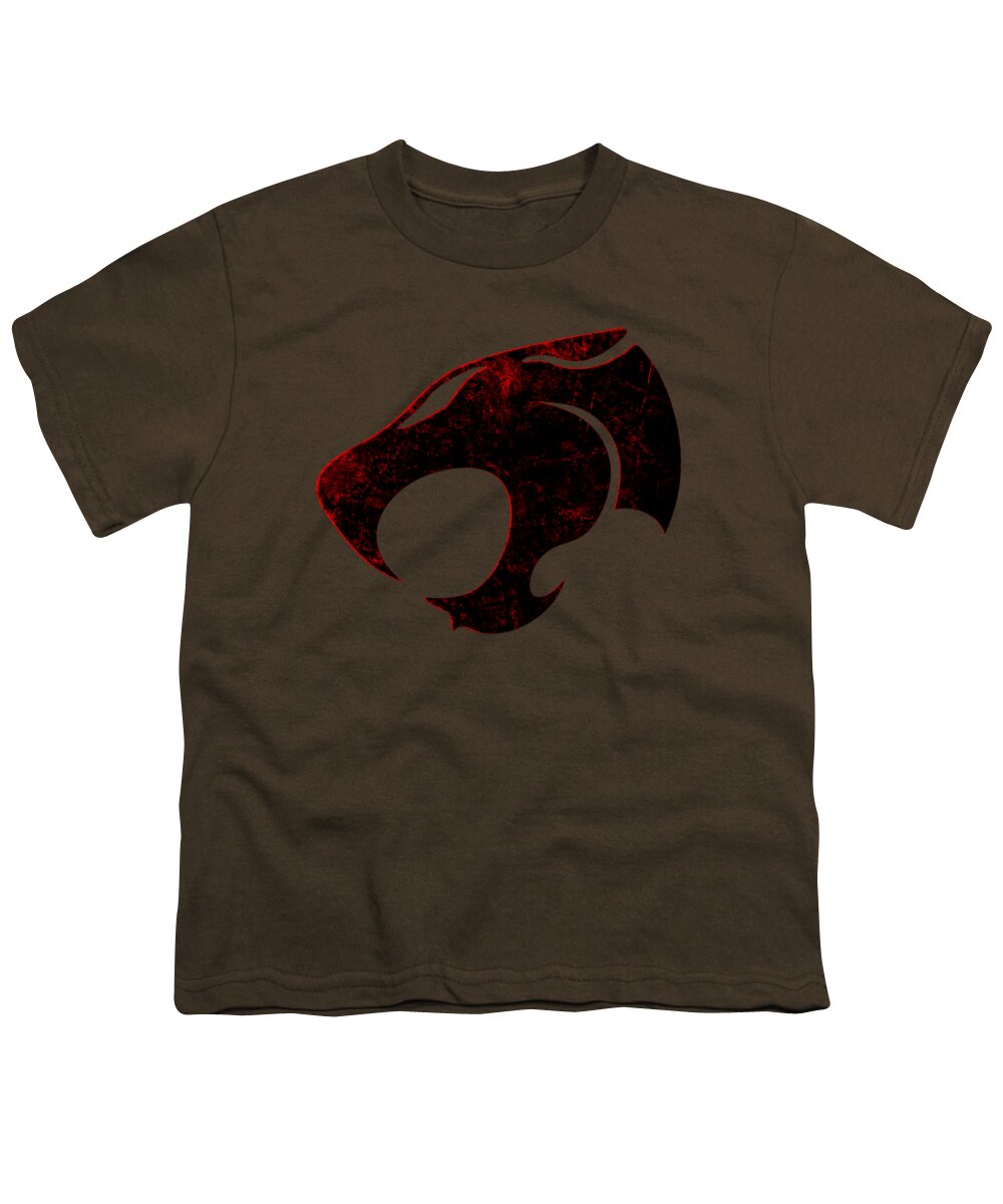 Thundera Distressed Thundercats Sign - Youth T-Shirt