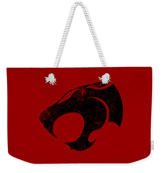 Thundera Distressed Thundercats Sign - Weekender Tote Bag