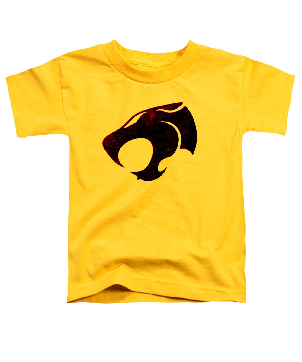 Thundera Distressed Thundercats Sign - Toddler T-Shirt