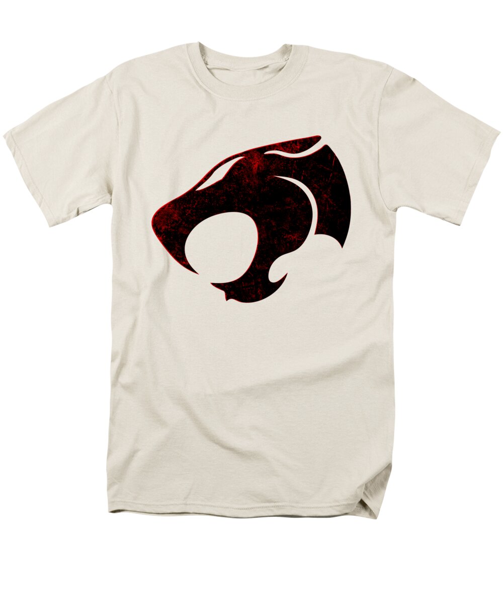 Thundera Distressed Thundercats Sign - Men's T-Shirt (Regular Fit)