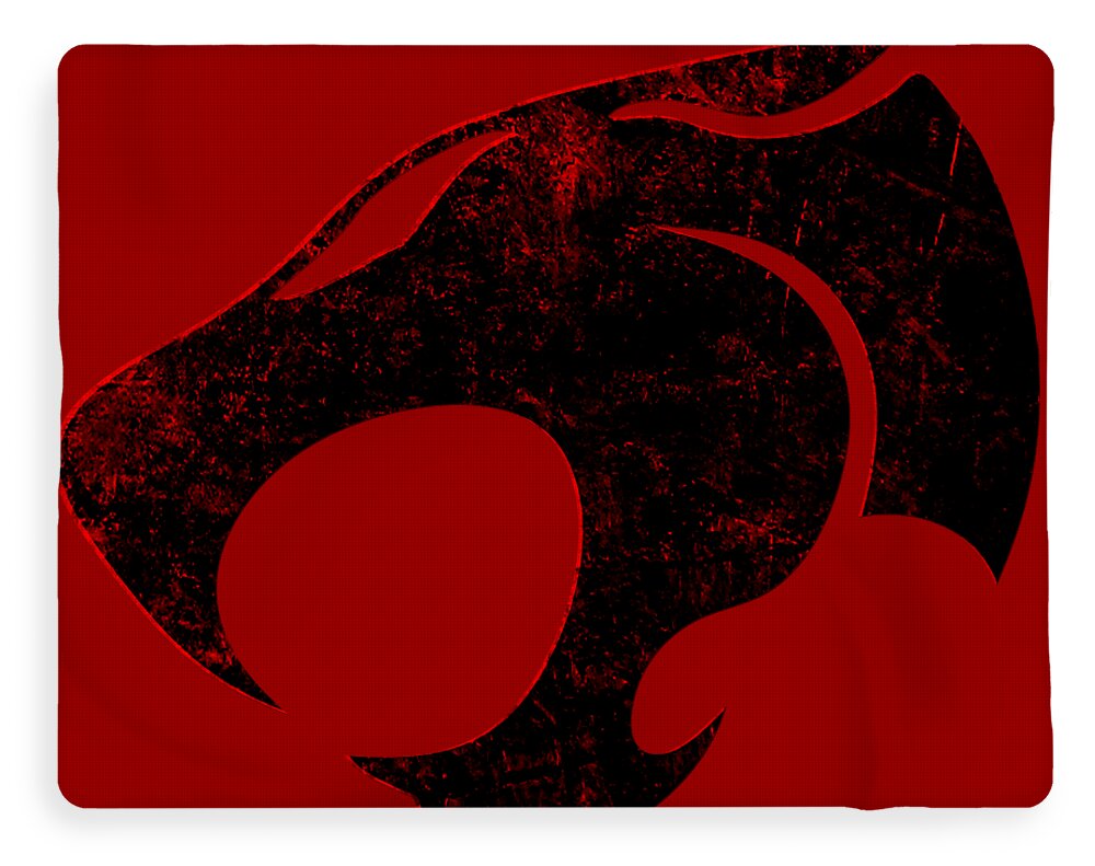 Thundera Distressed Thundercats Sign - Blanket