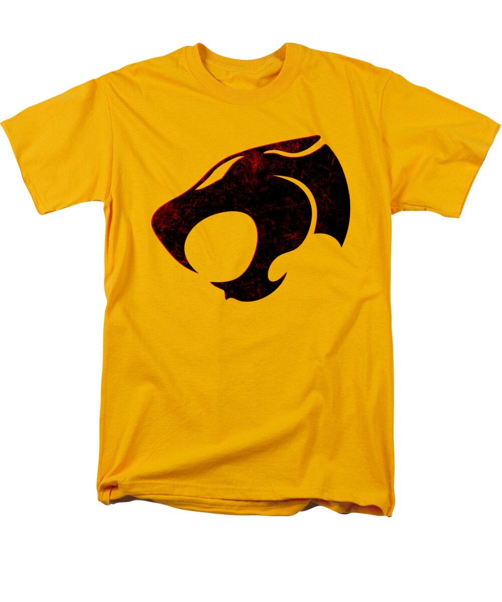 Thundera Distressed Thundercats Sign - Men's T-Shirt (Regular Fit)