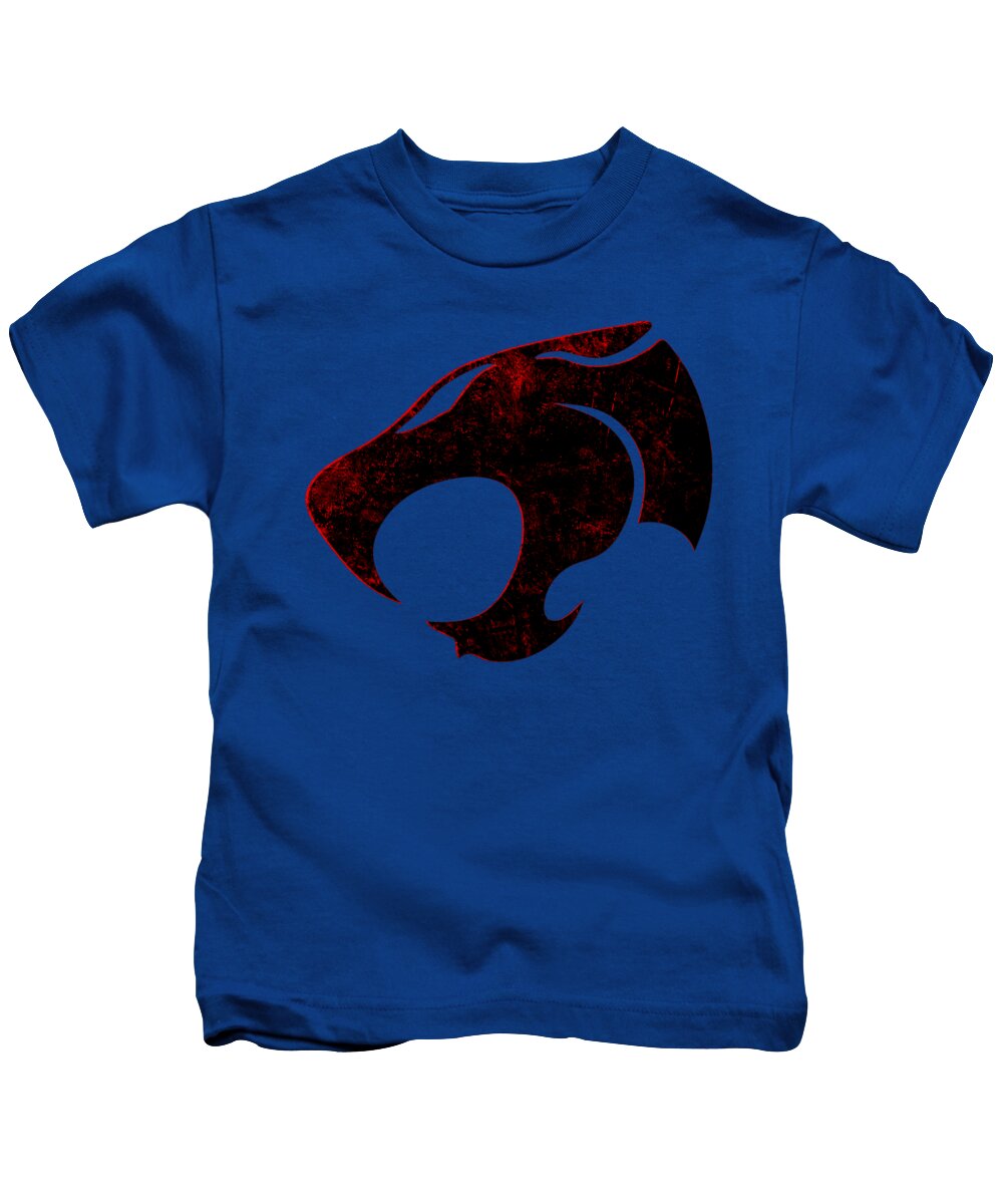 Thundera Distressed Thundercats Sign - Kids T-Shirt