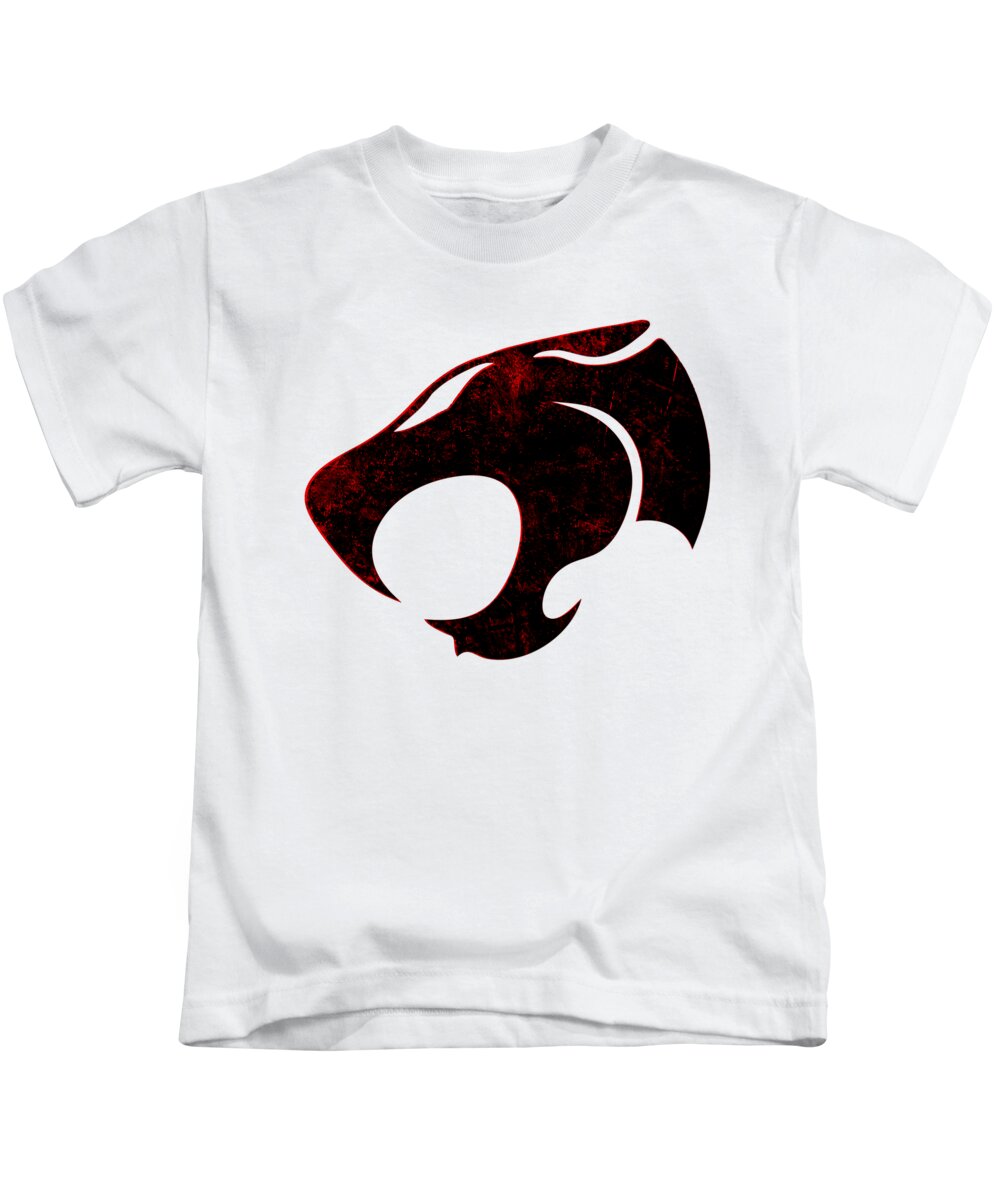 Thundera Distressed Thundercats Sign - Kids T-Shirt