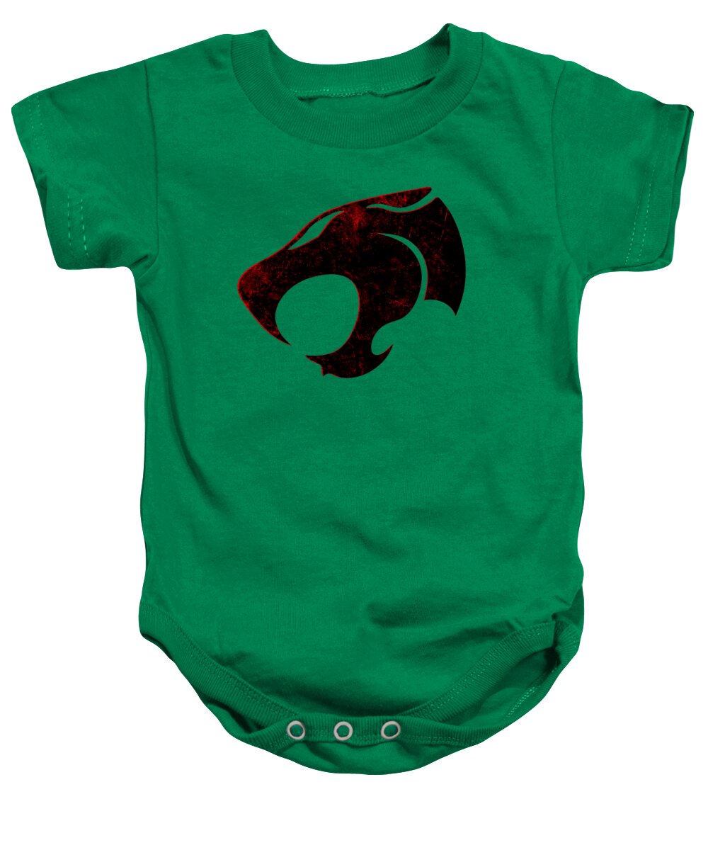 Thundera Distressed Thundercats Sign - Baby Onesie