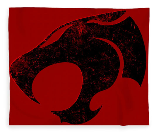 Thundera Distressed Thundercats Sign - Blanket
