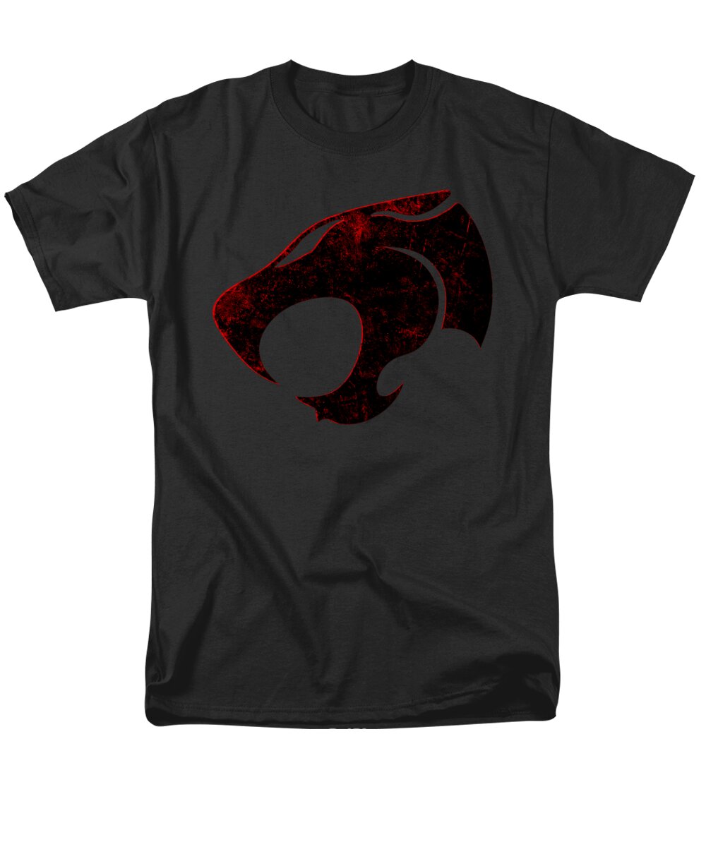 Thundera Distressed Thundercats Sign - Men's T-Shirt (Regular Fit)
