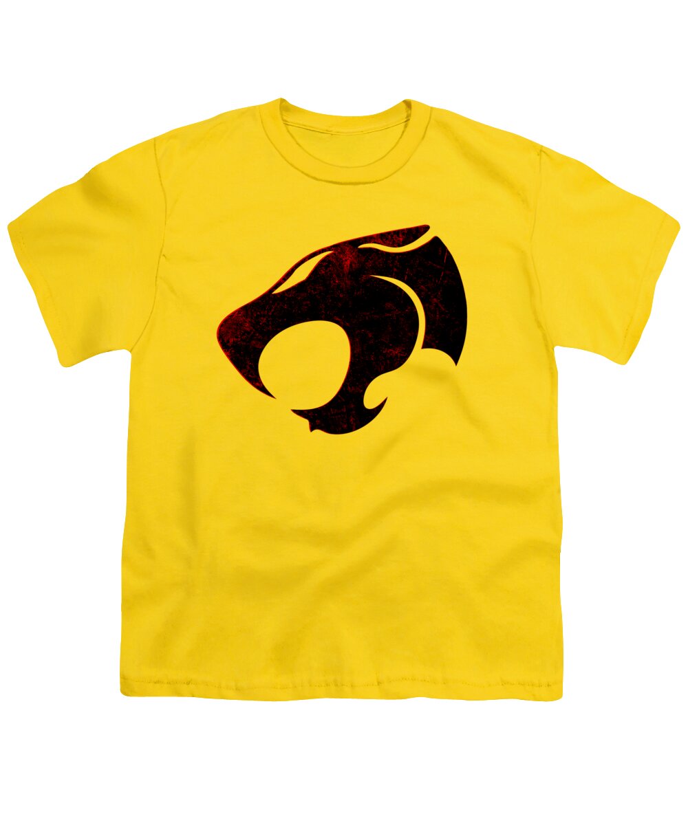 Thundera Distressed Thundercats Sign - Youth T-Shirt