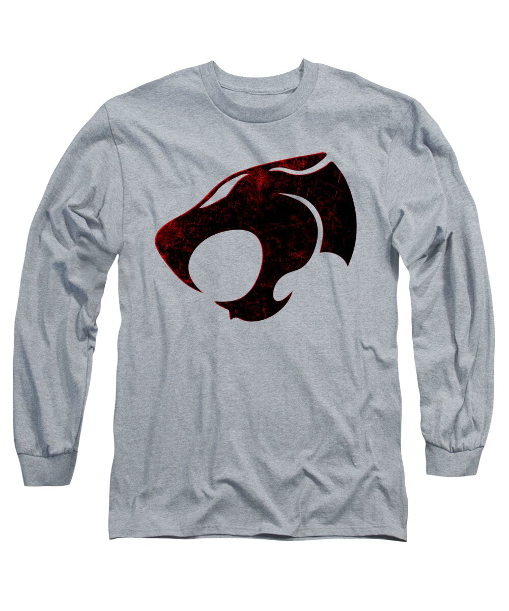 Thundera Distressed Thundercats Sign - Long Sleeve T-Shirt