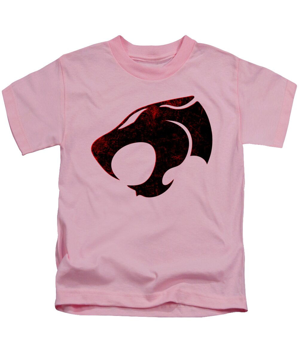 Thundera Distressed Thundercats Sign - Kids T-Shirt