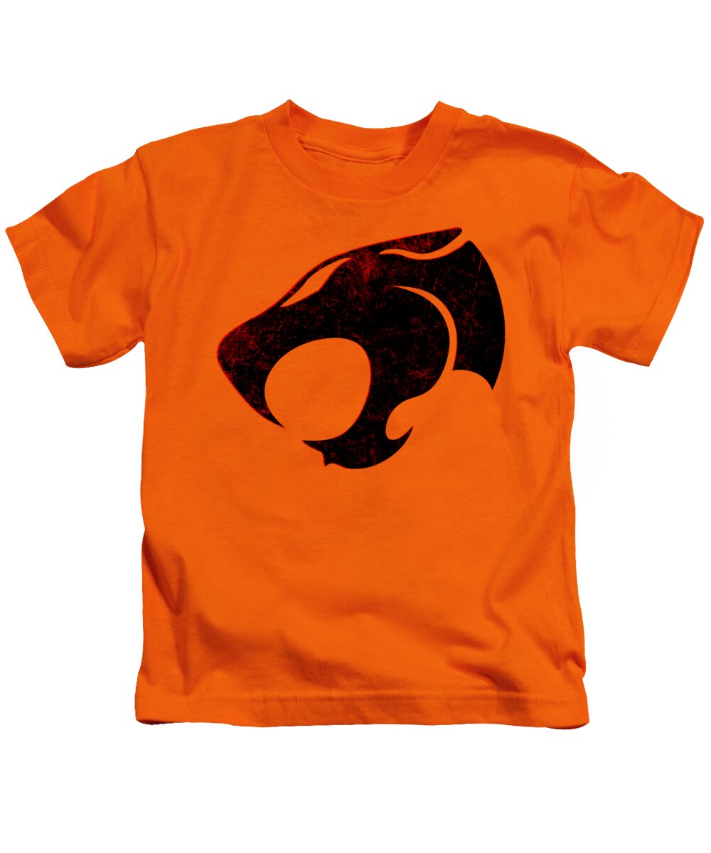 Thundera Distressed Thundercats Sign - Kids T-Shirt
