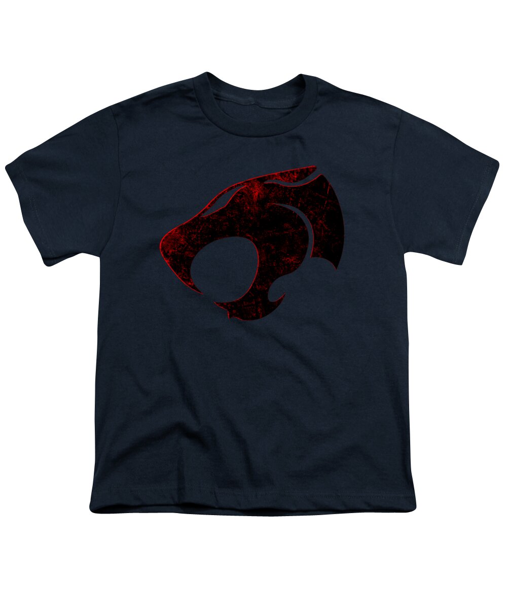 Thundera Distressed Thundercats Sign - Youth T-Shirt