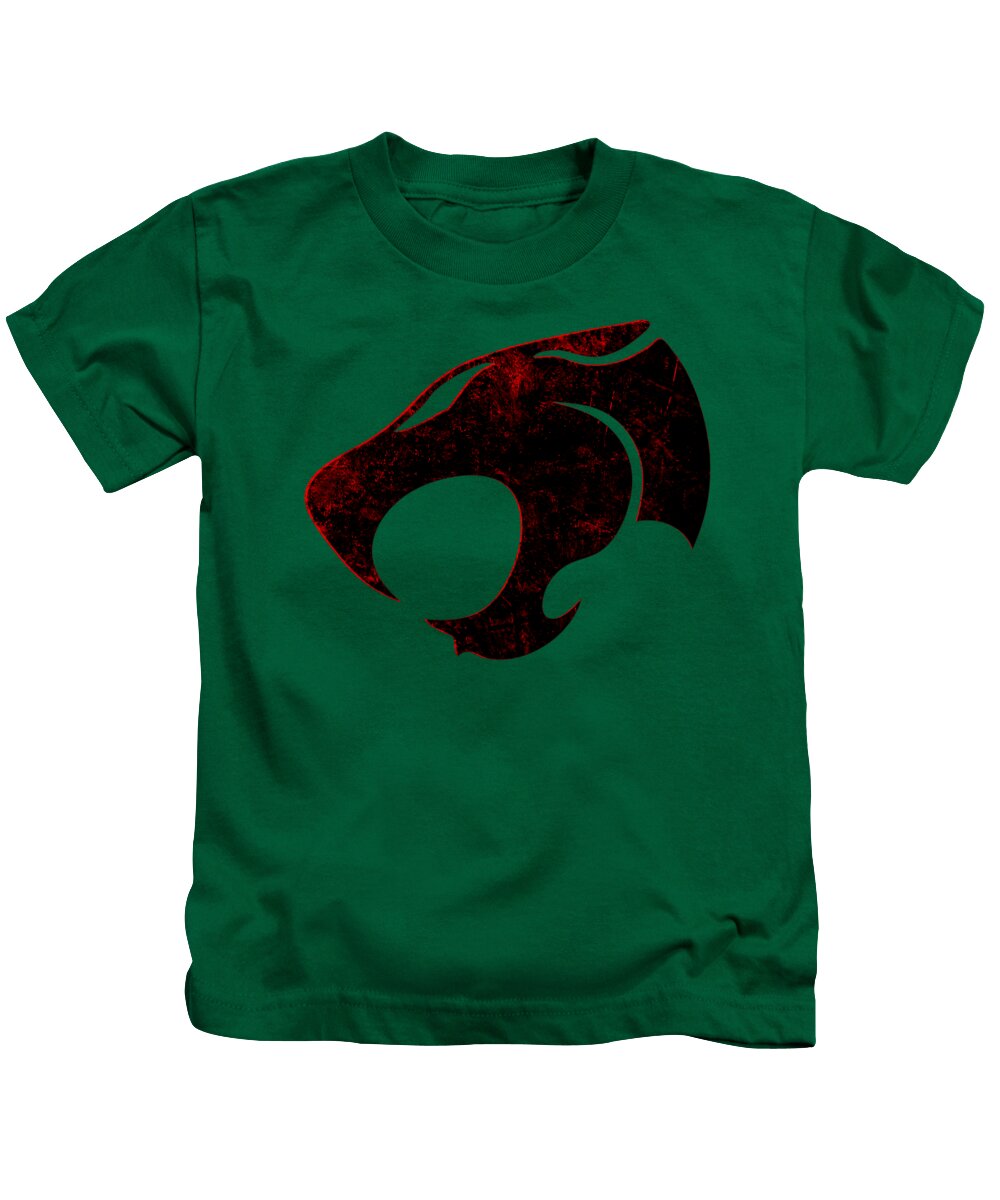 Thundera Distressed Thundercats Sign - Kids T-Shirt