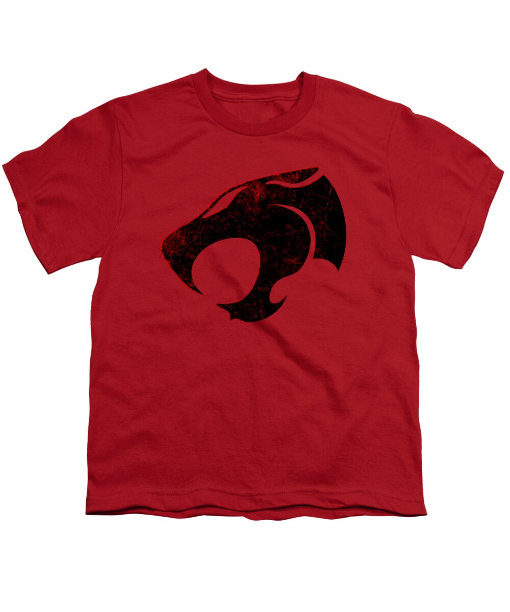 Thundera Distressed Thundercats Sign - Youth T-Shirt