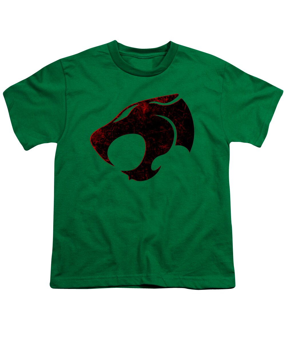 Thundera Distressed Thundercats Sign - Youth T-Shirt