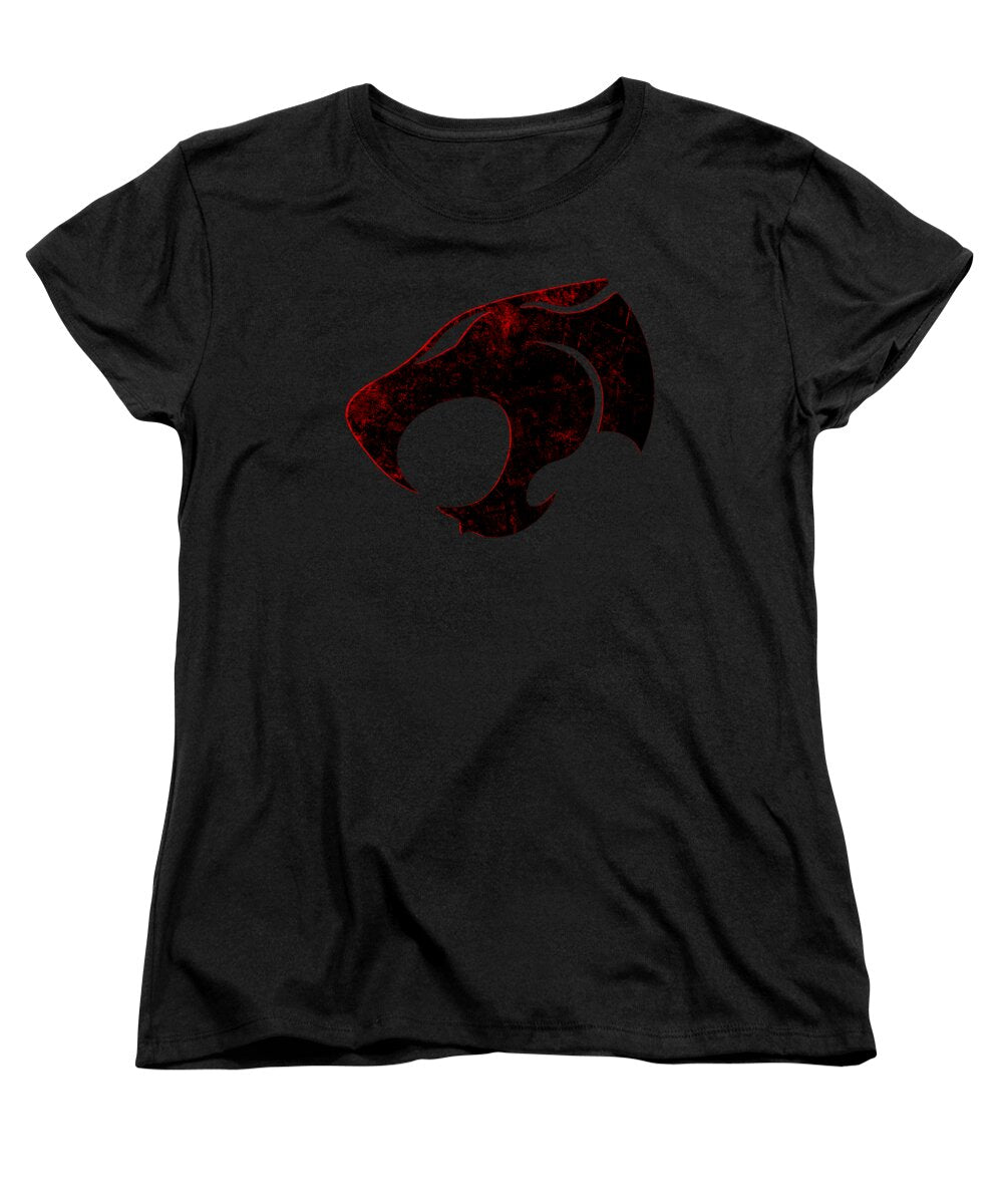 Thundera Distressed Thundercats Sign - Women's T-Shirt (Standard Fit)