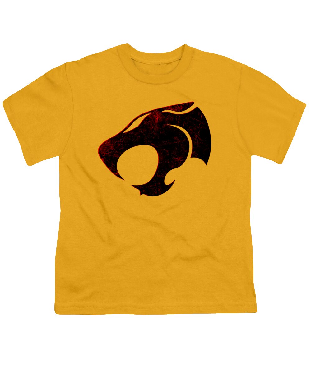 Thundera Distressed Thundercats Sign - Youth T-Shirt