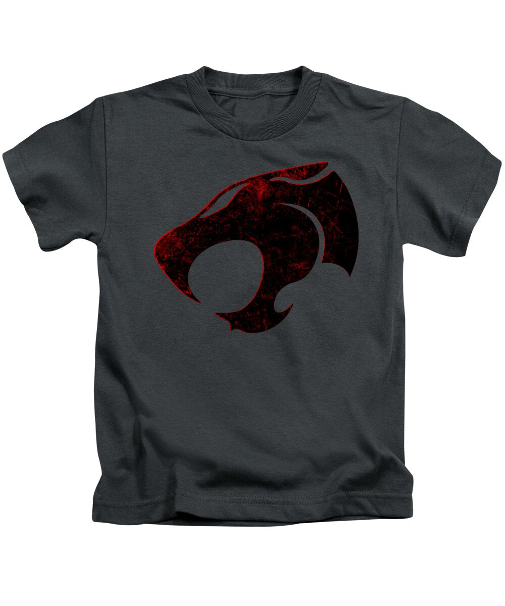 Thundera Distressed Thundercats Sign - Kids T-Shirt