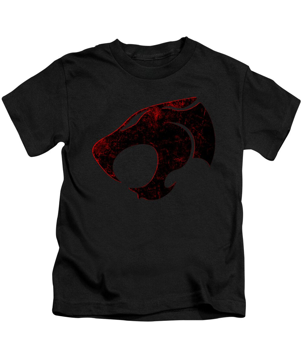 Thundera Distressed Thundercats Sign - Kids T-Shirt