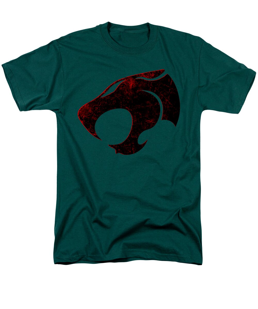 Thundera Distressed Thundercats Sign - Men's T-Shirt (Regular Fit)