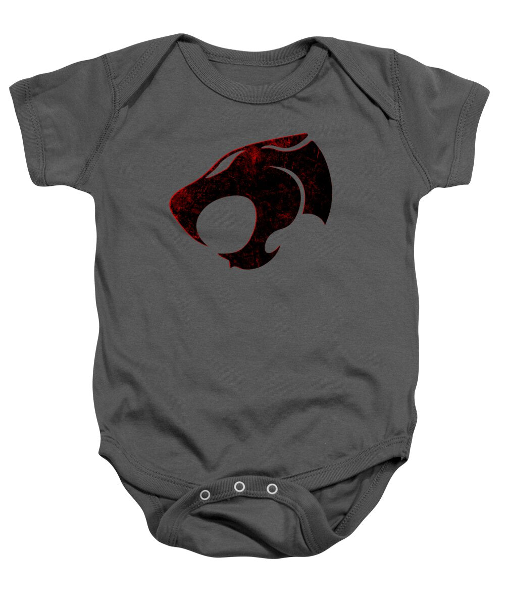 Thundera Distressed Thundercats Sign - Baby Onesie