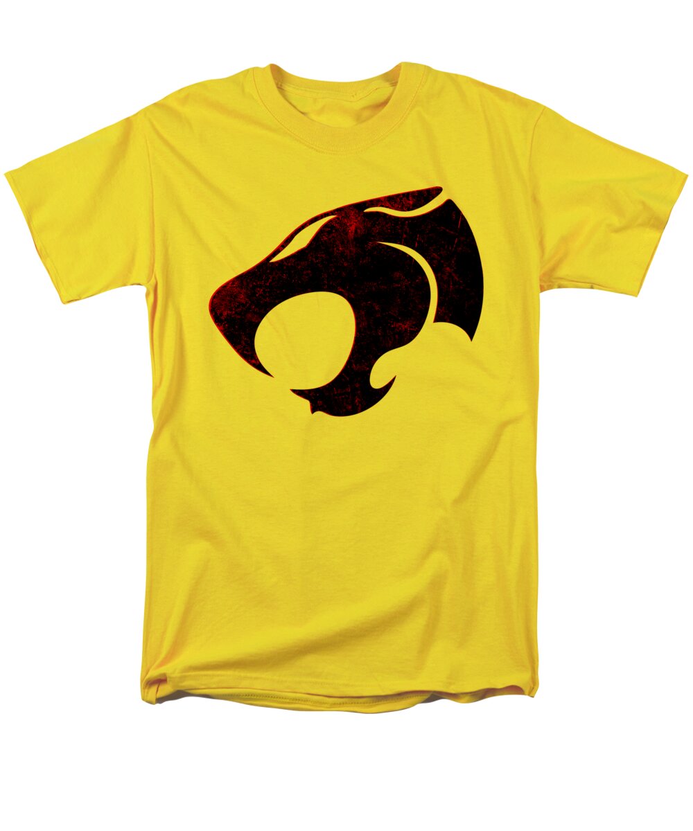 Thundera Distressed Thundercats Sign - Men's T-Shirt (Regular Fit)