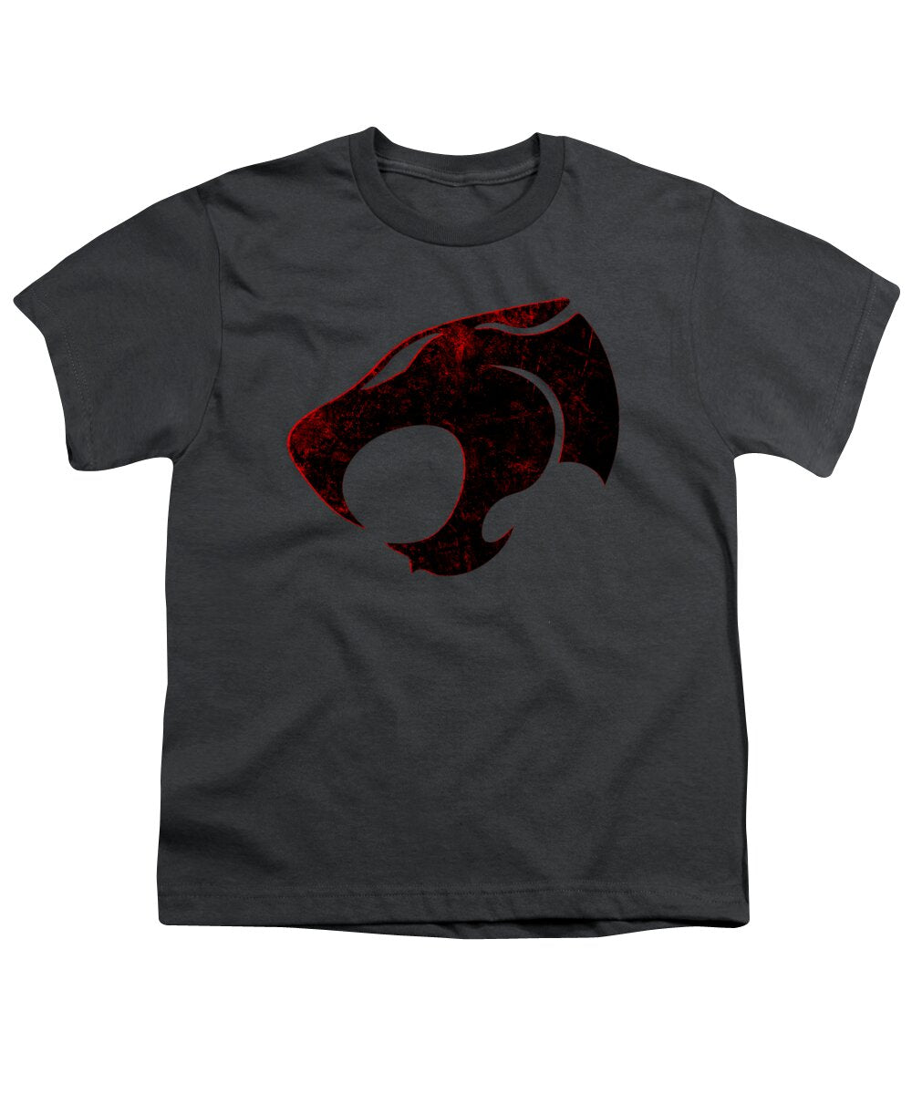 Thundera Distressed Thundercats Sign - Youth T-Shirt