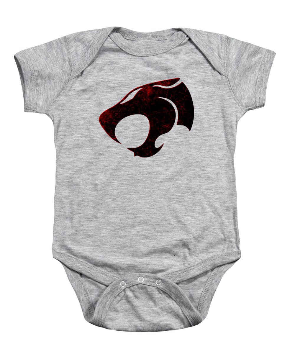 Thundera Distressed Thundercats Sign - Baby Onesie