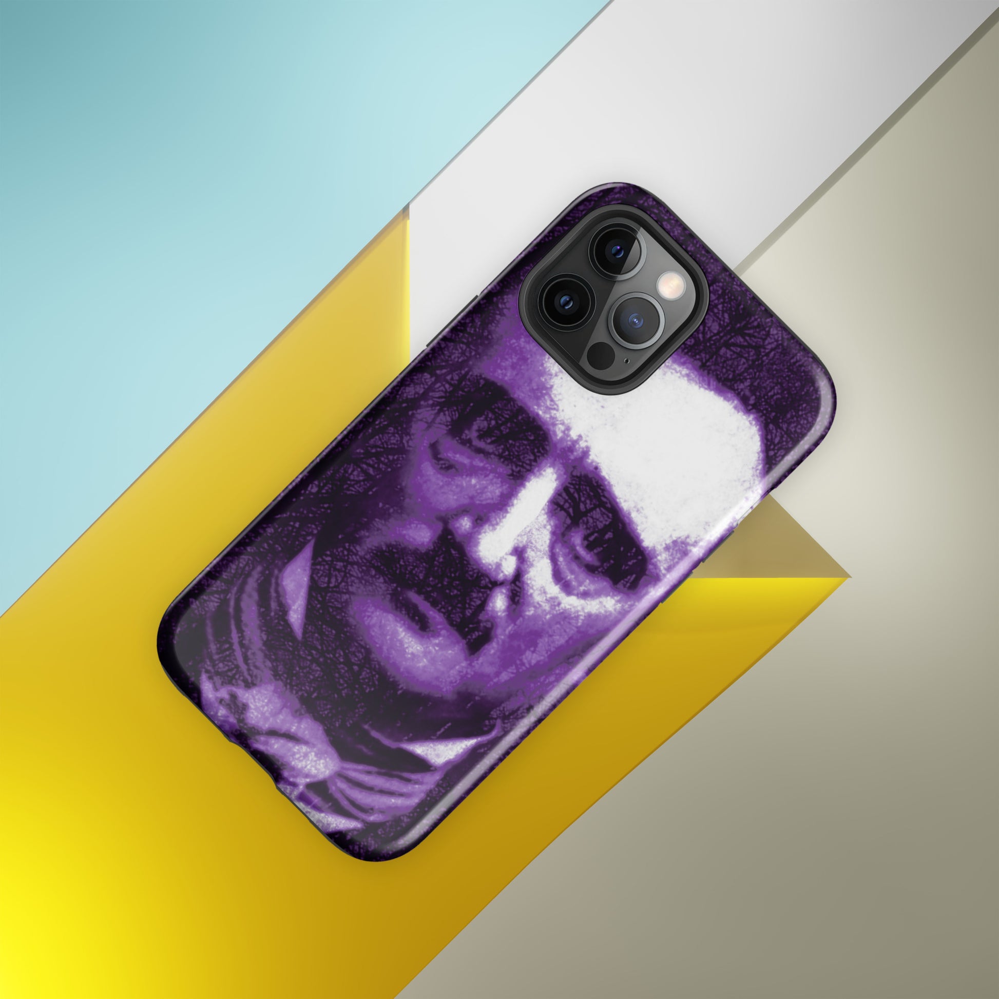 Edgar Allan Poe Tough iPhone® Case - Gothic Literature Phone Cover - Scar Design
