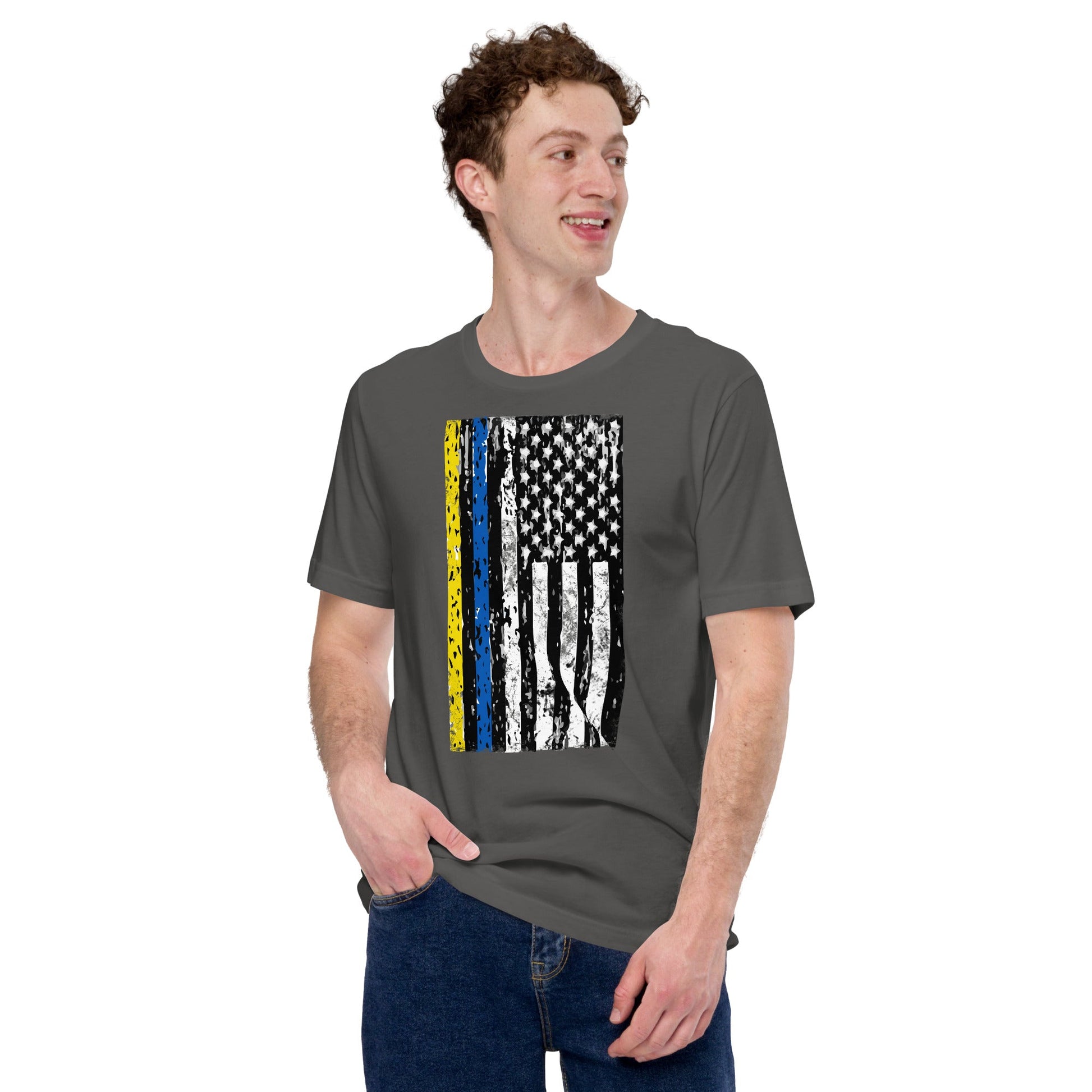 Ukrainian American Flag T-shirt