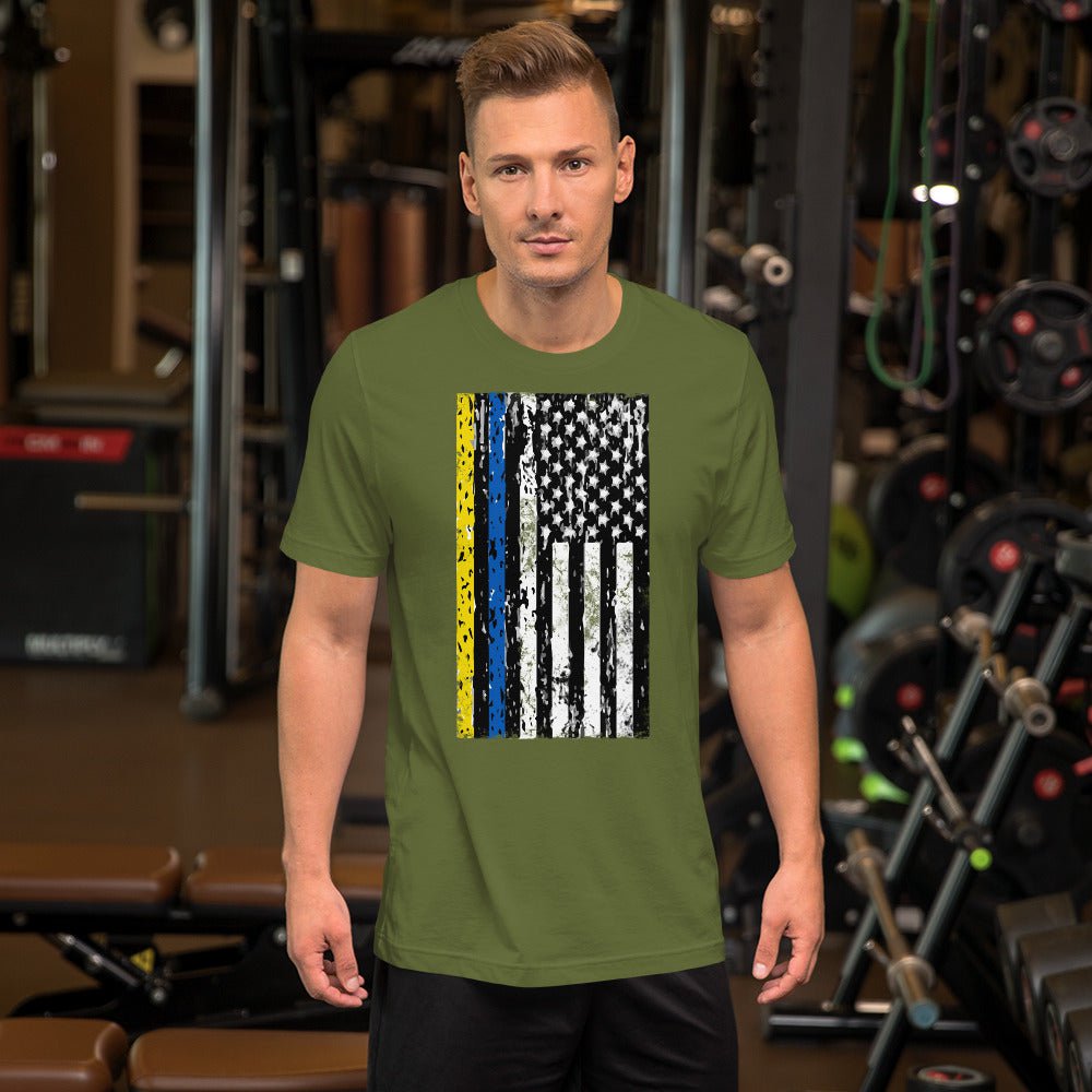 Ukrainian American Flag T-shirt