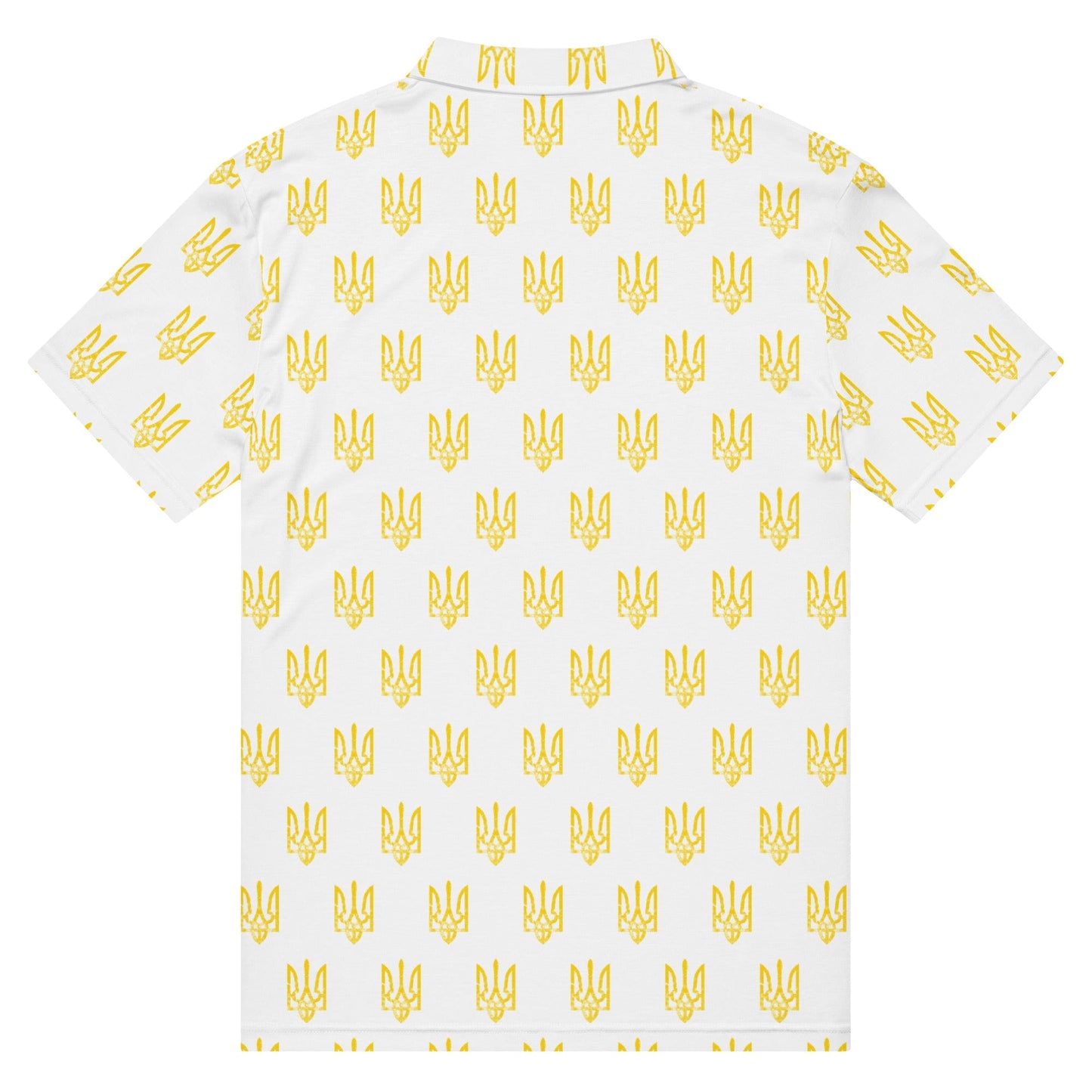 Ukrainian Trident Ukraine Тризуб Men’s slim fit polo